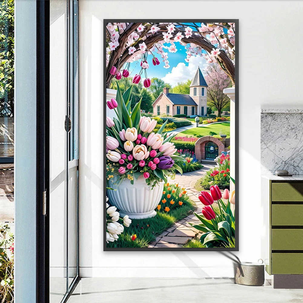 Garden Partial AB Diamond Round Drill DIY Diamond Painting Kit Home Decor 45x75c
Garden Partial AB Diamond Round Drill DIY Diamond Painting Kit Home Decor 45x75c