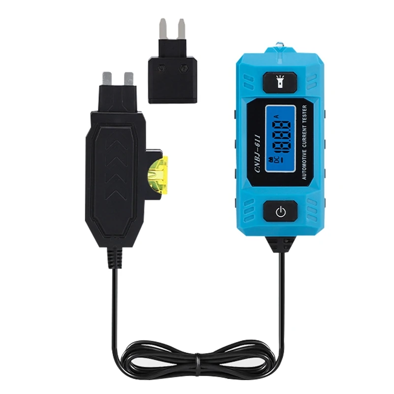 CNBJ-611 Automotive Fuse Current Tester Car Leakage Analyzer Fault Tester Automotive Fuse Current Testing Tool
CNBJ-611 Automotive Fuse Current Tester Car Leakage Analyzer Fault Tester Automotive Fuse Current Testing Tool