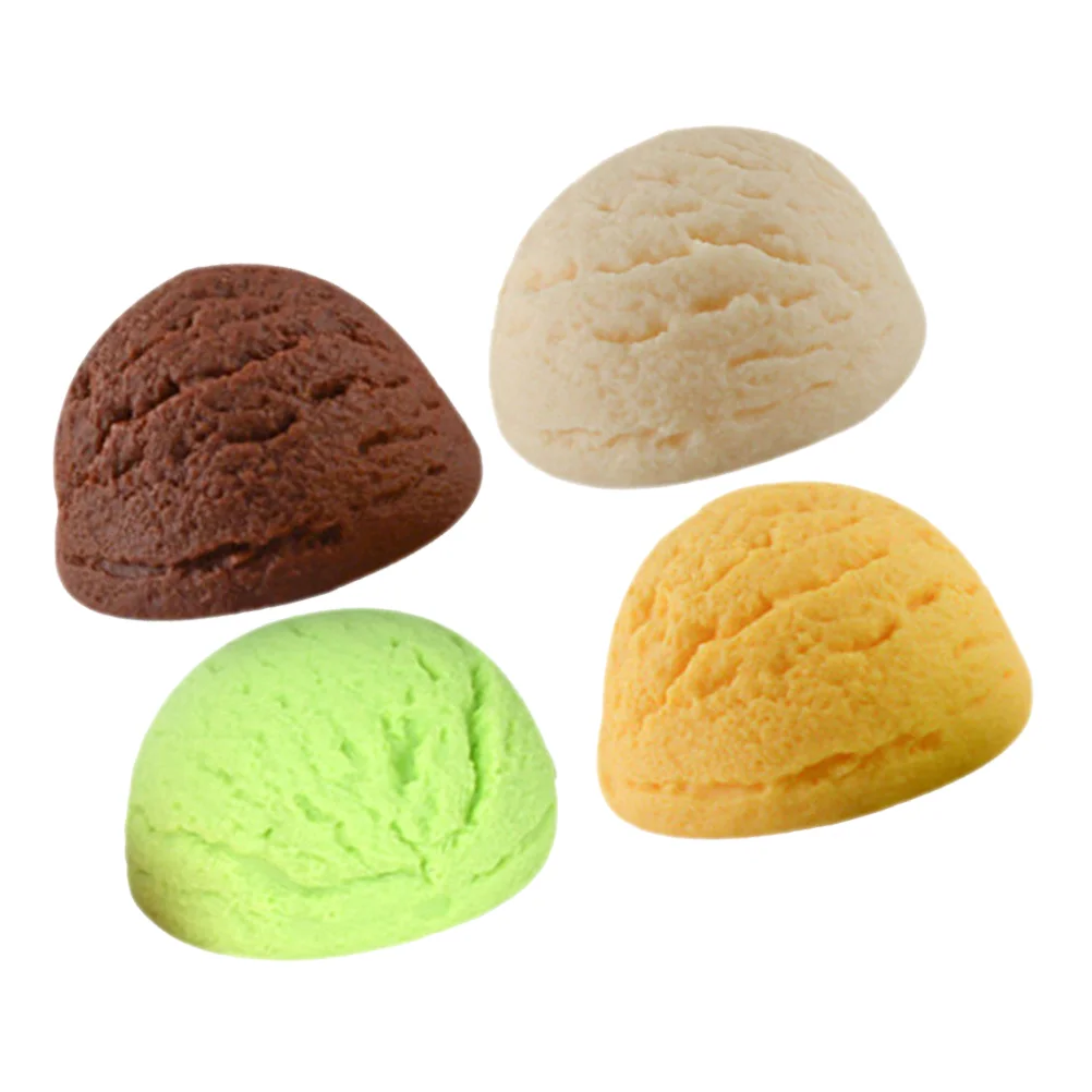 4 Pcs Ice Cream Model Lifelike Balls Party Fake Scoop Favors PVC Simulated Adorable Photo Props Display Decor Home Kitchen
4 Pcs Ice Cream Model Lifelike Balls Party Fake Scoop Favors PVC Simulated Adorable Photo Props Display Decor Home Kitchen
