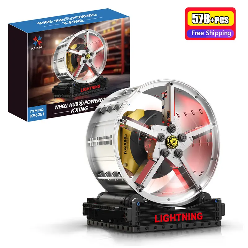 578 шт., модель ступицы колеса спортивного автомобиля, строительные блоки, электрические вращающиеся со светодиодной подсветкой в сборе, развивающие игрушки для детей и взрослых
578 шт., модель ступицы колеса спортивного автомобиля, строительные блоки, электрические вращающиеся со светодиодной подсветкой в сборе, развивающие игрушки для детей и взрослых