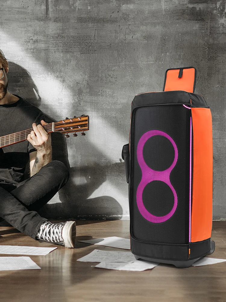 Пылезащитный чехол, защитный чехол, нейлоновый чехол для динамика, водонепроницаемая многофункциональная сумка с боковым карманом для хранения для JBL Partybox Ultimate
Пылезащитный чехол, защитный чехол, нейлоновый чехол для динамика, водонепроницаемая многофункциональная сумка с боковым карманом для хранения для JBL Partybox Ultimate