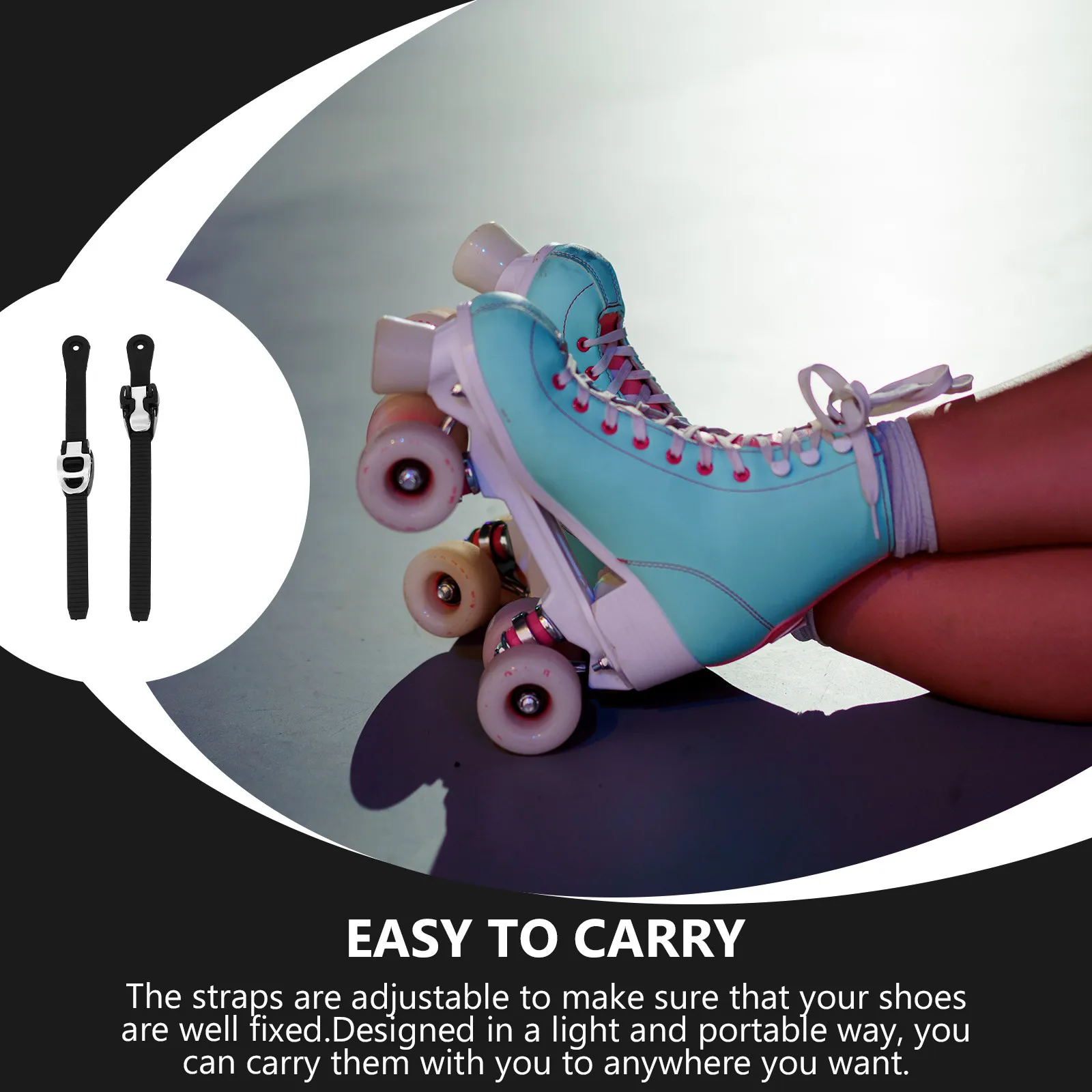 2Pcs Adjustable Skating Fixed Straps Universal Roller Skate Shoes Buckles Replacement Skates Accessories
2Pcs Adjustable Skating Fixed Straps Universal Roller Skate Shoes Buckles Replacement Skates Accessories