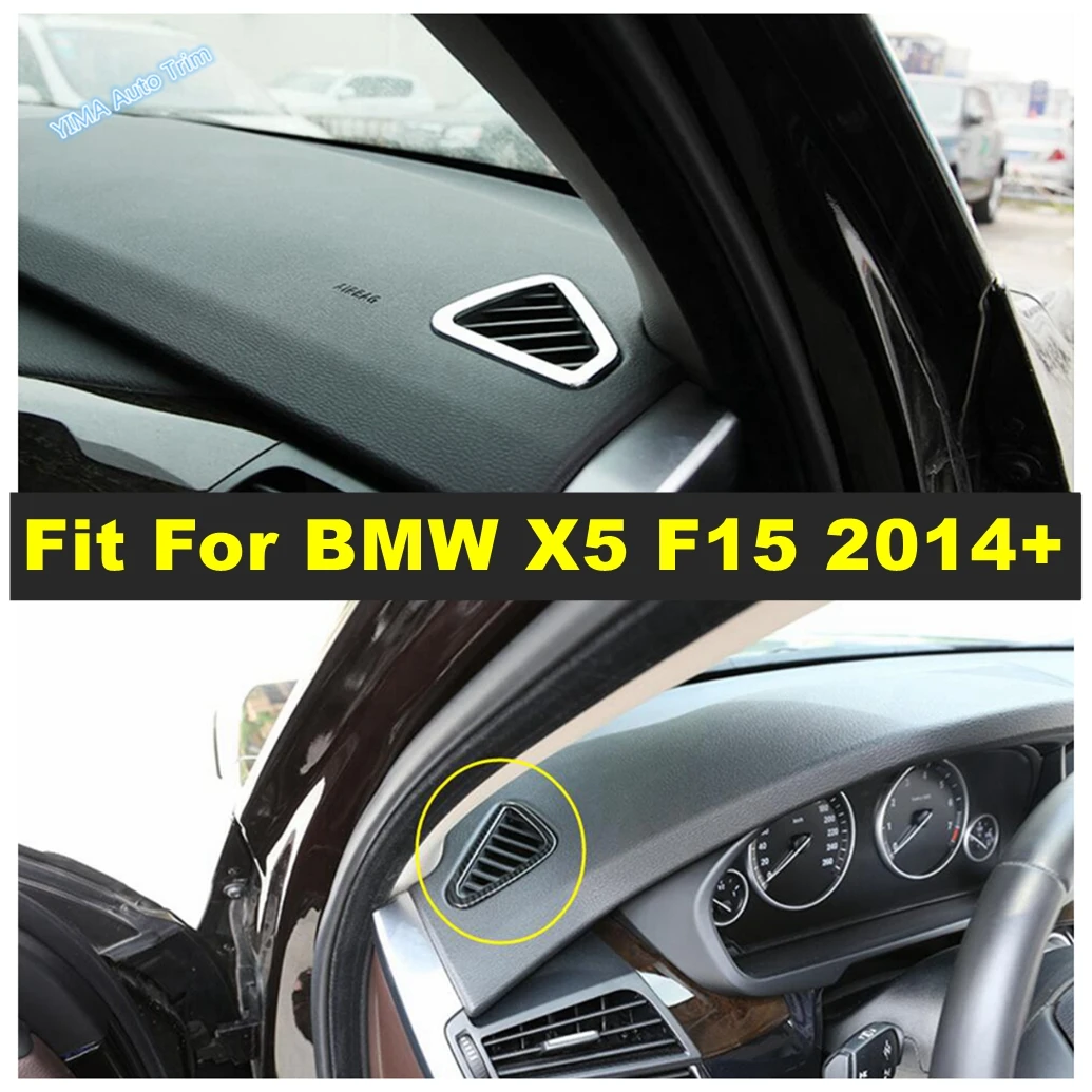 Car Dashboard Air AC Conditioning Outlet Vent Molding Frame Decor Cover Trim For BMW X5 F15 2014 - 2019 Interior ABS Accessories
Car Dashboard Air AC Conditioning Outlet Vent Molding Frame Decor Cover Trim For BMW X5 F15 2014 - 2019 Interior ABS Accessories