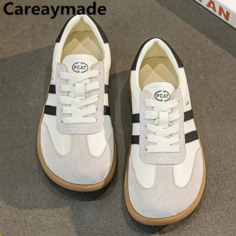 Careaymade-женская обувь из натуральной кожи большого размера с широким носком, повседневная обувь из замши на мягкой подошве из воловьей кожи на плоской подошве, удобные одиночные туфли
Careaymade-женская обувь из натуральной кожи большого размера с широким носком, повседневная обувь из замши на мягкой подошве из воловьей кожи на плоской подошве, удобные одиночные туфли