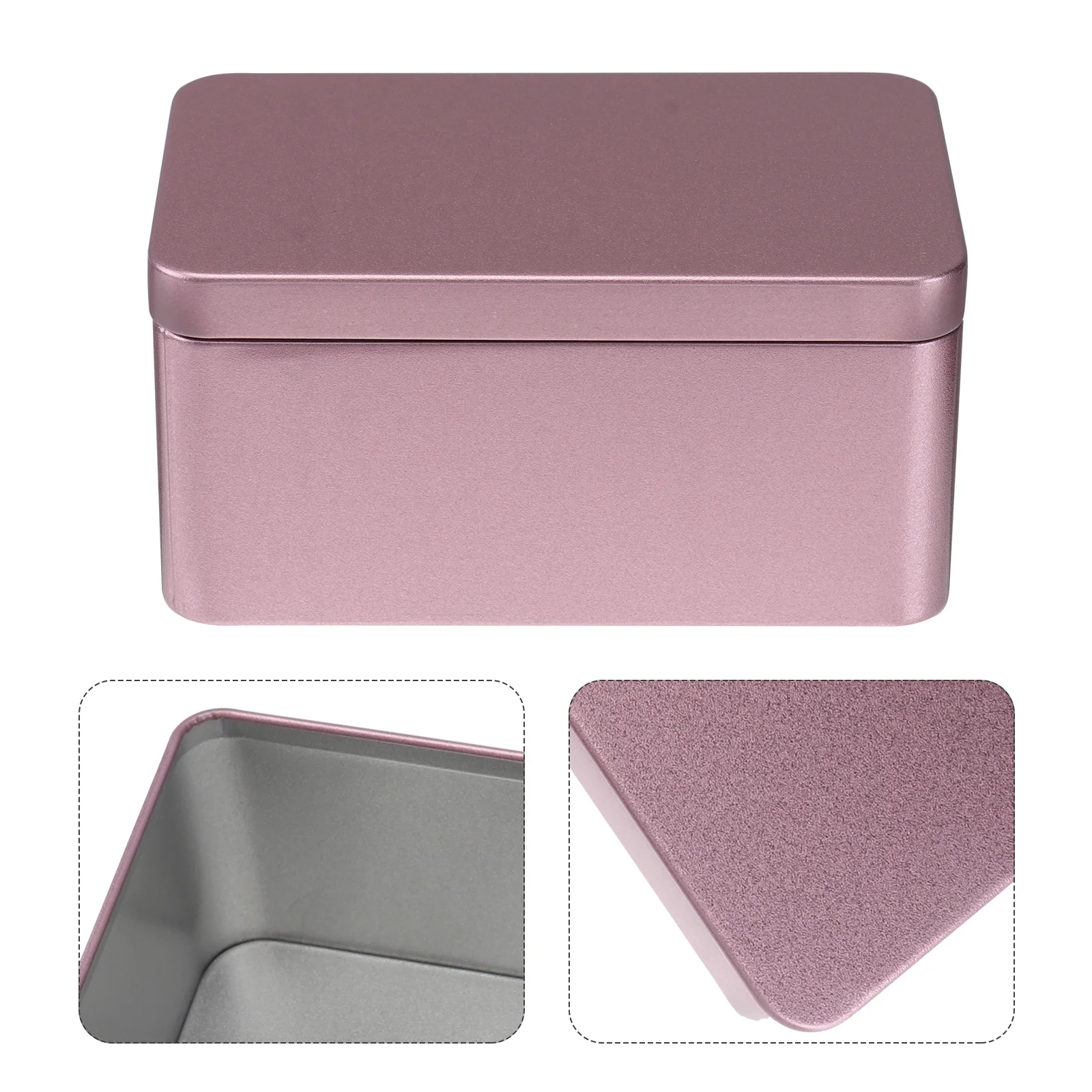 Tea Leaf Storage Container 13X8X6Cm Rectangular Tinplate Empty Metal Storage Box For Candies Snack Lip Balm Home Organizer
Tea Leaf Storage Container 13X8X6Cm Rectangular Tinplate Empty Metal Storage Box For Candies Snack Lip Balm Home Organizer