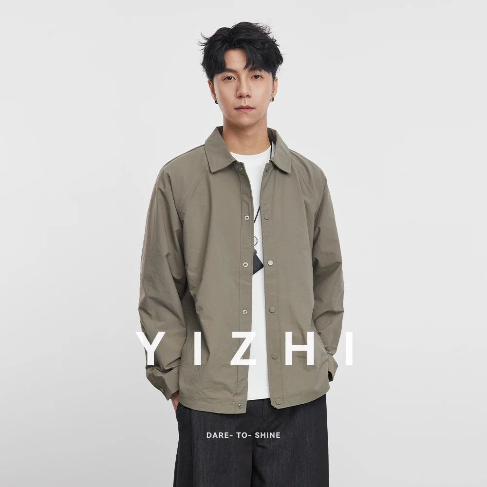 2025 Autumn New Men's Lapel Long Sleeve Shirt Fashion Jacket Solid Color Top Loose Casual Workwear Jacket Men's Jacket
2025 Autumn New Men's Lapel Long Sleeve Shirt Fashion Jacket Solid Color Top Loose Casual Workwear Jacket Men's Jacket