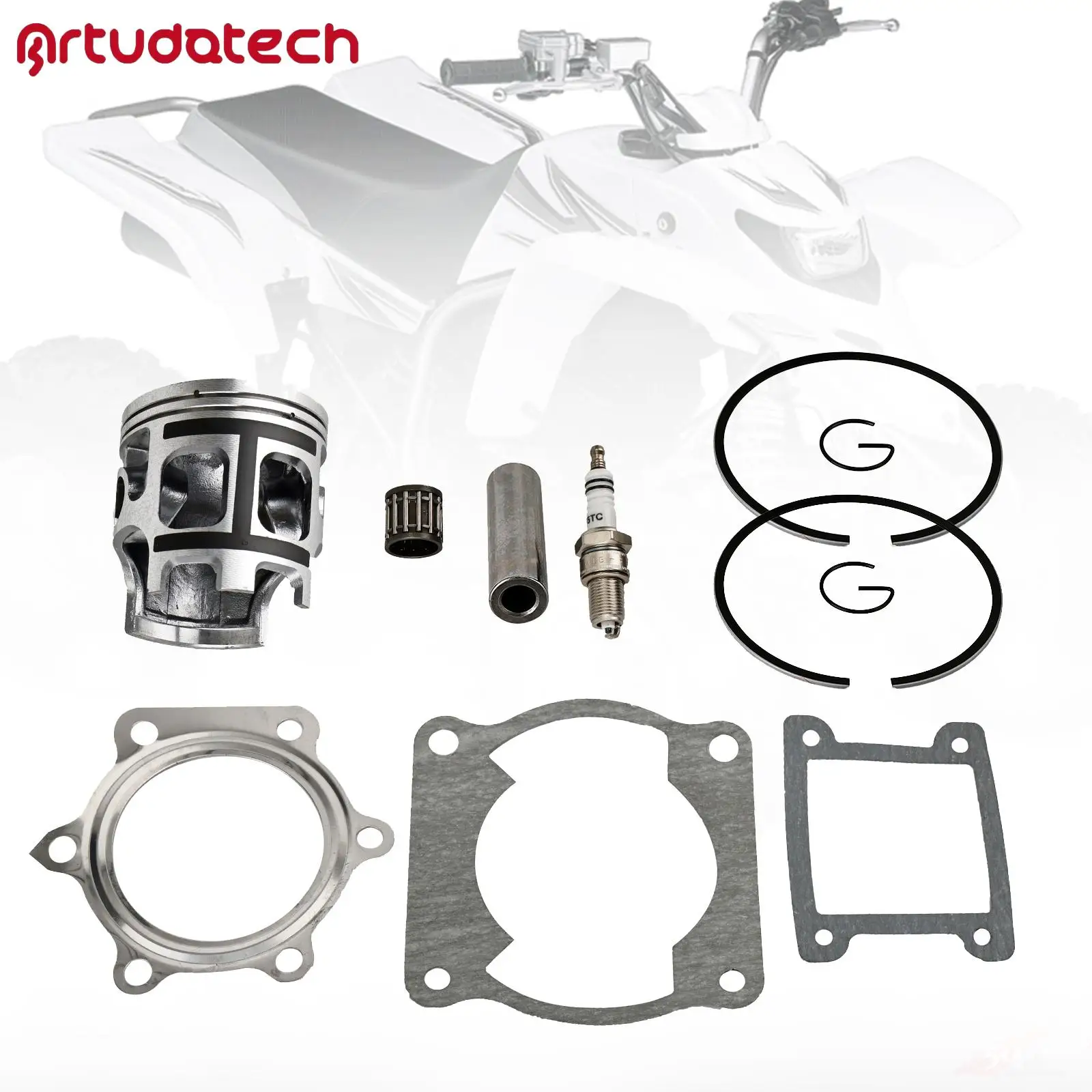 Artudatech Piston Rings Set & Gaskyets Pro-X Engine 66Mm for Yamaha Blaster 200 1988-2006
Artudatech Piston Rings Set & Gaskyets Pro-X Engine 66Mm for Yamaha Blaster 200 1988-2006