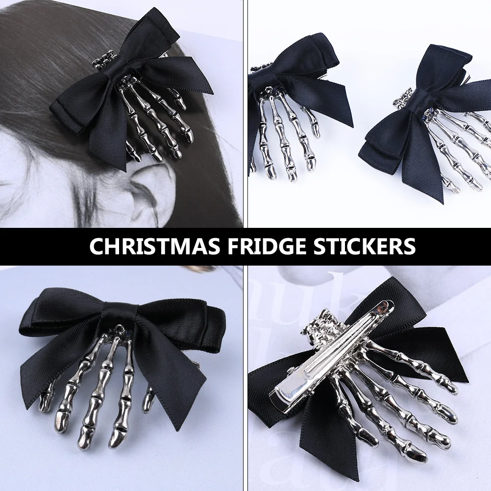 2 pcs Hair Clip Halloween Bow Design Girls Party Hairpin Sweet Girls Party Hairpin Comfortable Lightweight No Hair Hooking
2 pcs Hair Clip Halloween Bow Design Girls Party Hairpin Sweet Girls Party Hairpin Comfortable Lightweight No Hair Hooking