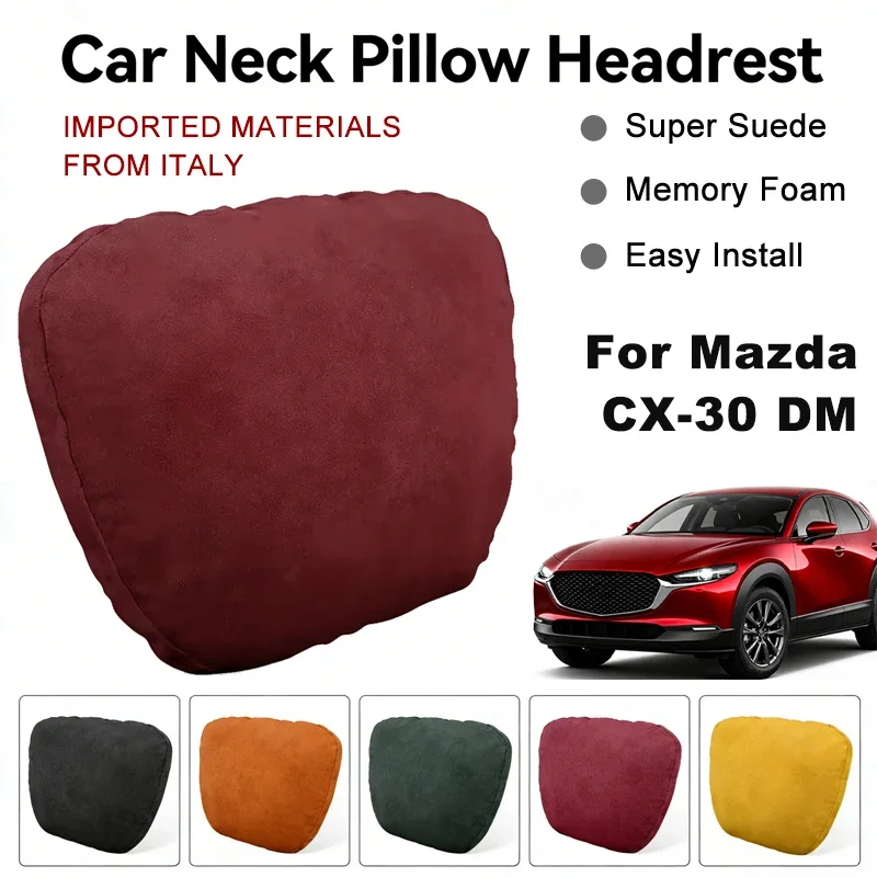 Italy Suede Car Neck Rest Pillow For Mazda CX-30 DM Seat Head Neck Support Cushion Auto Interior Accessories
Italy Suede Car Neck Rest Pillow For Mazda CX-30 DM Seat Head Neck Support Cushion Auto Interior Accessories