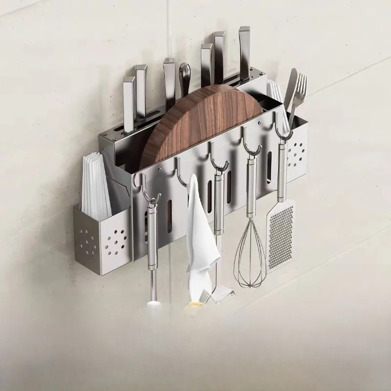 Stainl Steel Kitchen Knife Ra Inteated Cutting Board Storage Holder Counter Top Cooking Utensil Organizer
Stainl Steel Kitchen Knife Ra Inteated Cutting Board Storage Holder Counter Top Cooking Utensil Organizer
