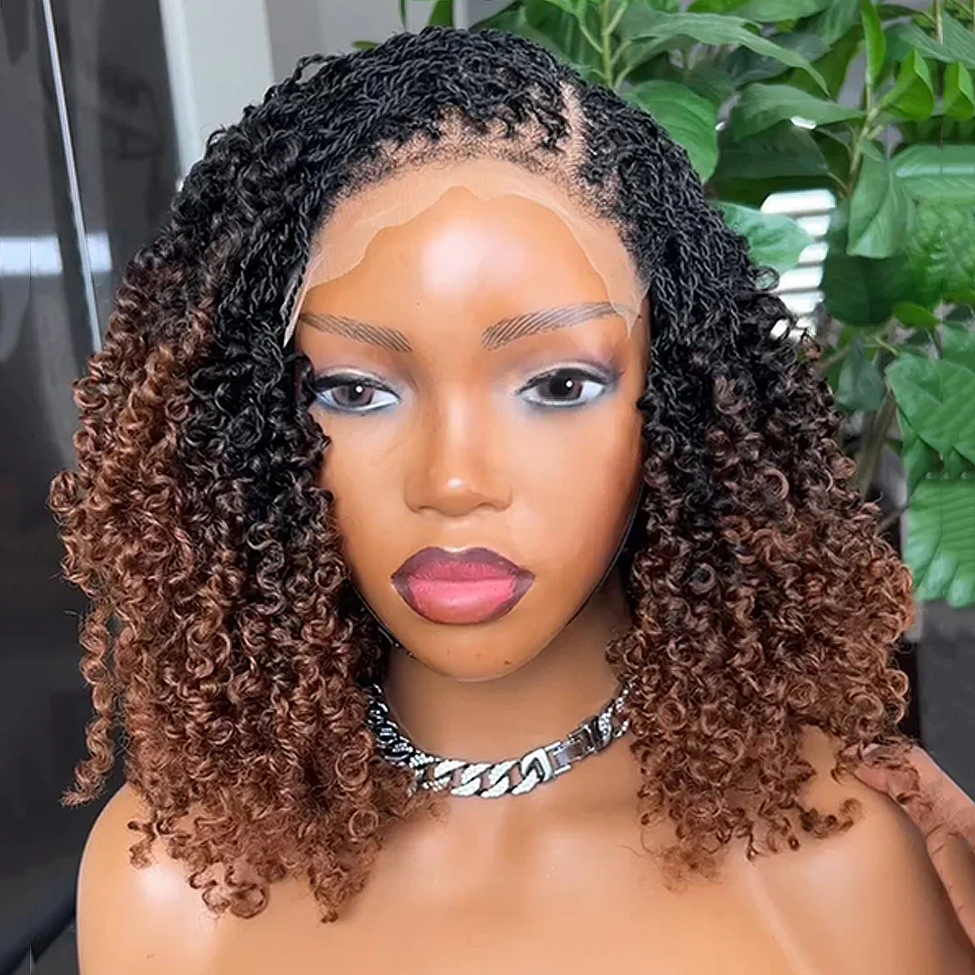 Ombre Brown HD Full Lace Knotless Yanky Twists Invisi Drawstring Wig Heat Resistant Braided Wig Baby Hair Natural Daily Party Hair For Women
Ombre Brown HD Full Lace Knotless Yanky Twists Invisi Drawstring Wig Heat Resistant Braided Wig Baby Hair Natural Daily Party Hair For Women