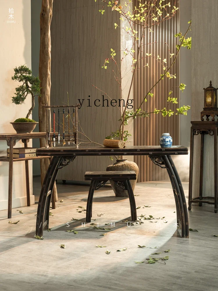 W5.14 1 Vintage Furniture Antique Piano Desk Calligraphy Desk Painting Table Writing Desk Saddle
W5.14 1 Vintage Furniture Antique Piano Desk Calligraphy Desk Painting Table Writing Desk Saddle