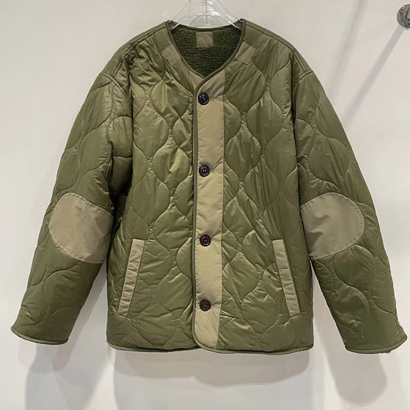 New French Loose Army Green Front and Back Two-wear Coat Women's Clothing Winter Jacket Women
New French Loose Army Green Front and Back Two-wear Coat Women's Clothing Winter Jacket Women
