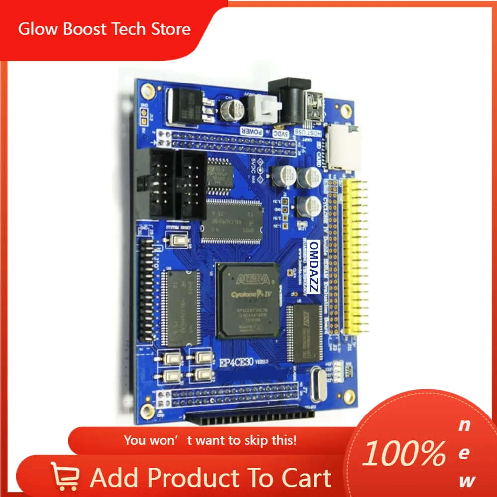 NYFPGA Development Core Board for Altera CycloneIV EP4CE30 Model, with 256Mb SDRAM for SOPC Learning, Electronics Practice Proje
NYFPGA Development Core Board for Altera CycloneIV EP4CE30 Model, with 256Mb SDRAM for SOPC Learning, Electronics Practice Proje