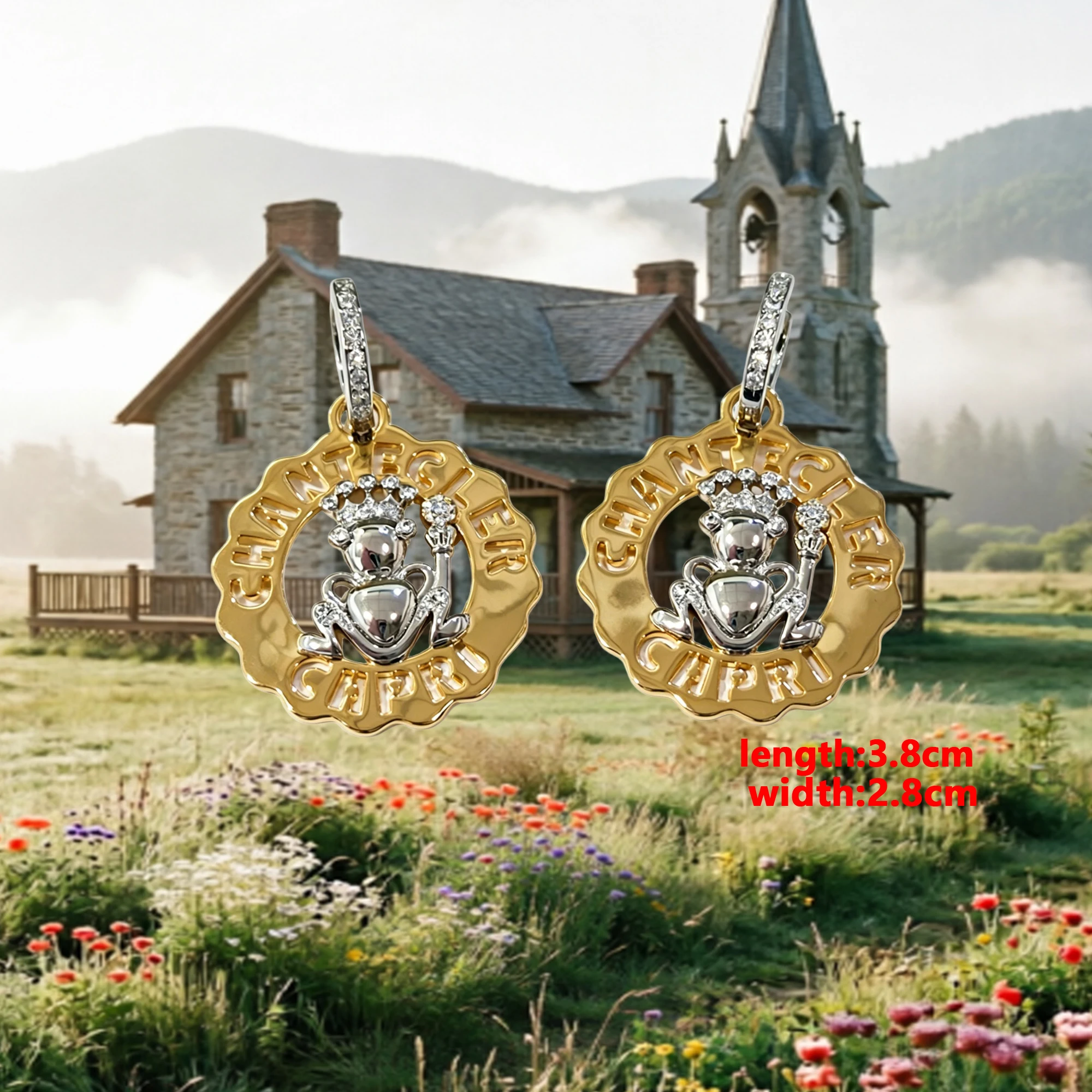 Серьги-подвески Chanteclers из стерлингового серебра 925 пробы в форме звезды, элегантные модные женские серьги для повседневного использования, подарок
Серьги-подвески Chanteclers из стерлингового серебра 925 пробы в форме звезды, элегантные модные женские серьги для повседневного использования, подарок