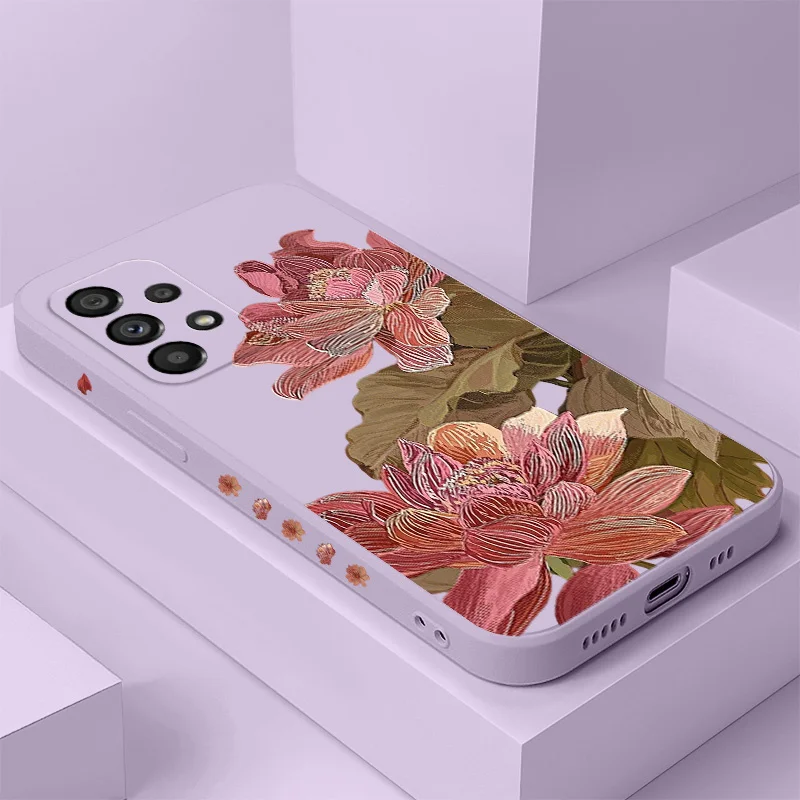 Pink Lotus Case For Samsung Galaxy A73 A53 A33 A23 A13 A03 A72 A52 A52S A32 A22 A12 A02 A02S A71 A51 A31 A21S 4G 5G Cover
Pink Lotus Case For Samsung Galaxy A73 A53 A33 A23 A13 A03 A72 A52 A52S A32 A22 A12 A02 A02S A71 A51 A31 A21S 4G 5G Cover