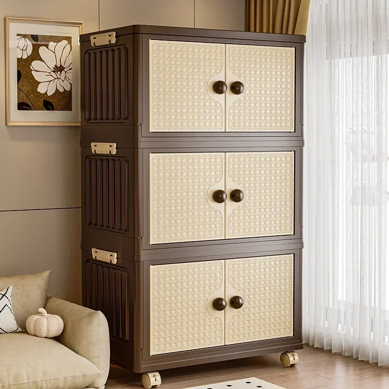 Factory Cabinet Household Folding Storage Box Antique Living Room Snack Cabinet Large Capacity Bedroom Multi-layer Locker
Factory Cabinet Household Folding Storage Box Antique Living Room Snack Cabinet Large Capacity Bedroom Multi-layer Locker