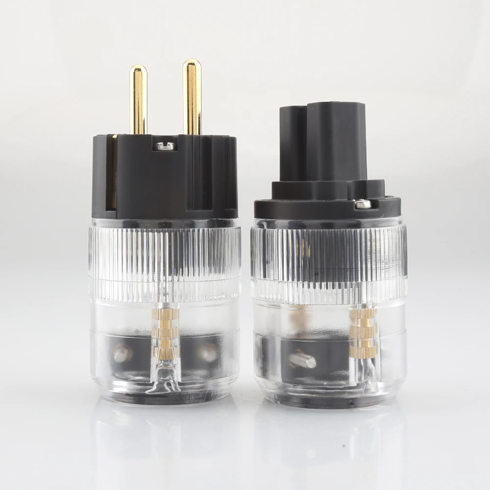 New Audiocrast RE RM RC Gold Plated Audio grade Schuko Power Connector US AC Power plug Female Power Plug Gold plated Power plug
New Audiocrast RE RM RC Gold Plated Audio grade Schuko Power Connector US AC Power plug Female Power Plug Gold plated Power plug