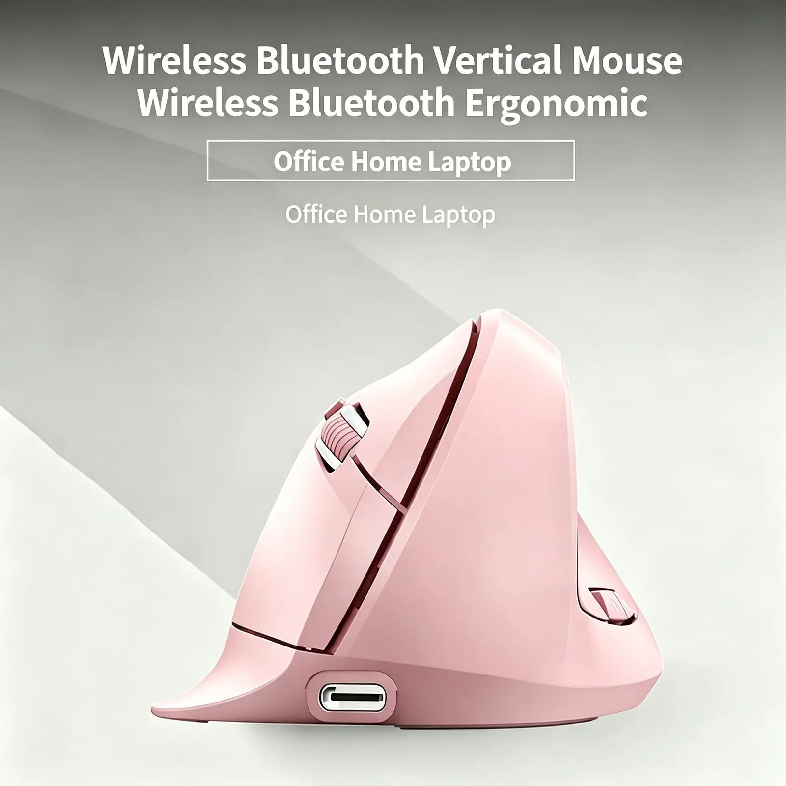 Dual Mode Wireless 2.4G Bluetooth Vertical Ergonomic Rechargeable Muted Optical Mouse DPI 800-1600 Lightweight Long Battery Life
Dual Mode Wireless 2.4G Bluetooth Vertical Ergonomic Rechargeable Muted Optical Mouse DPI 800-1600 Lightweight Long Battery Life