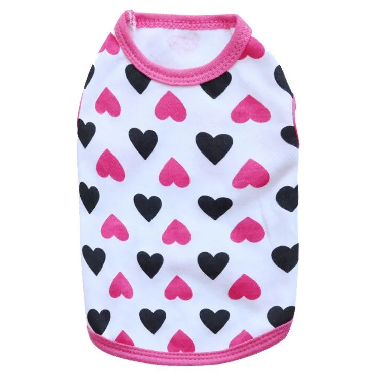 Full Print Love Heart Pet Vest, All Over Cotton Jersey Dog Clothing for Small Breed Teddy, Wholesale Spring Summer New Apparel
Full Print Love Heart Pet Vest, All Over Cotton Jersey Dog Clothing for Small Breed Teddy, Wholesale Spring Summer New Apparel