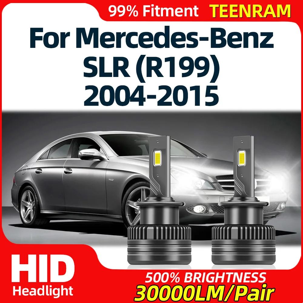 Canbus LED Headlight Bulbs 30000LM Super Bright Car HID Xenon Lamps 12V For Mercedes-Benz SLR (R199) 2004-2012 2013 2014 2015
Canbus LED Headlight Bulbs 30000LM Super Bright Car HID Xenon Lamps 12V For Mercedes-Benz SLR (R199) 2004-2012 2013 2014 2015