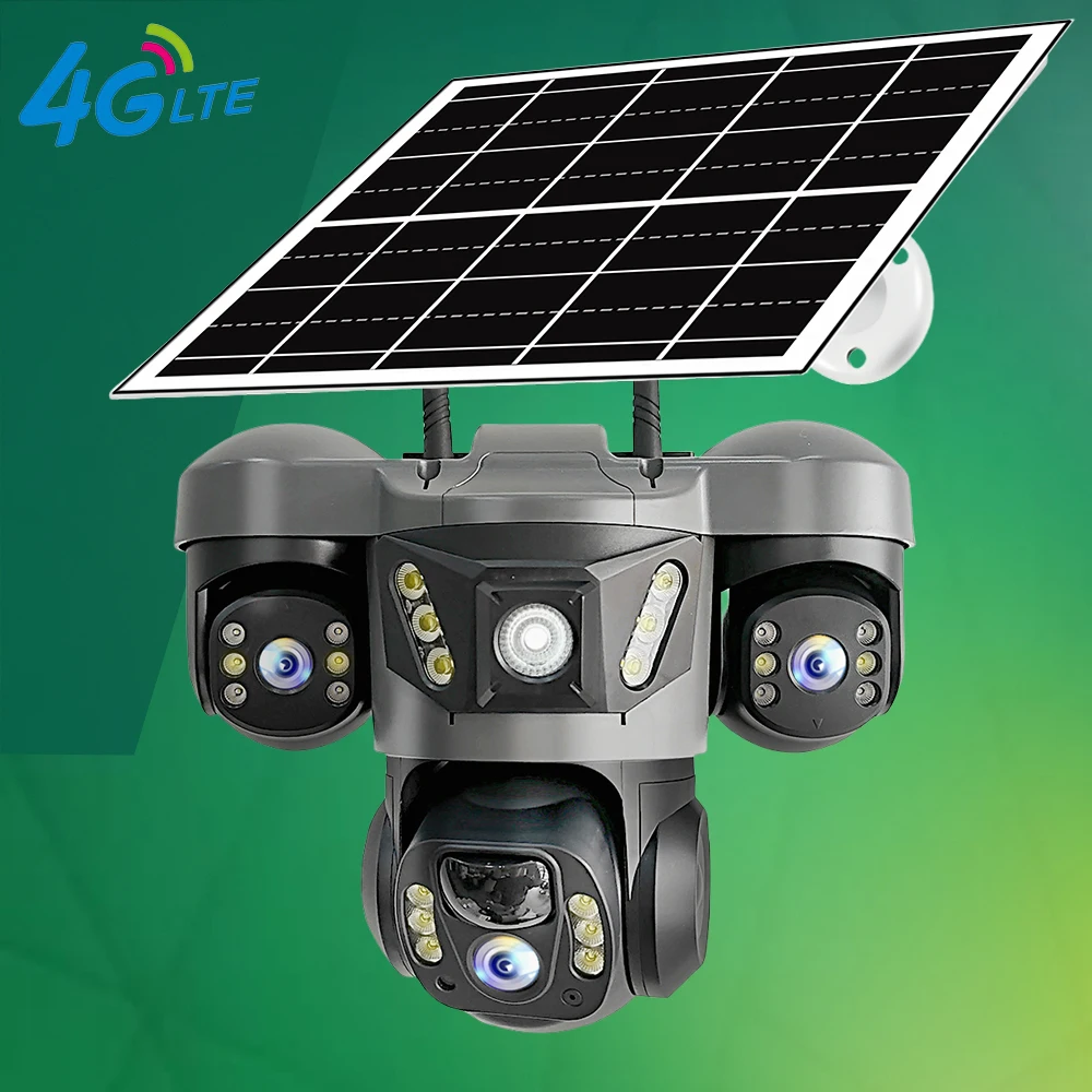 4G Camera Solar Panel Outdoor Security Camera 15MP Security Battery Powered Surveillance Alarm Floodlight Night Vision IP66 CCTV
4G Camera Solar Panel Outdoor Security Camera 15MP Security Battery Powered Surveillance Alarm Floodlight Night Vision IP66 CCTV