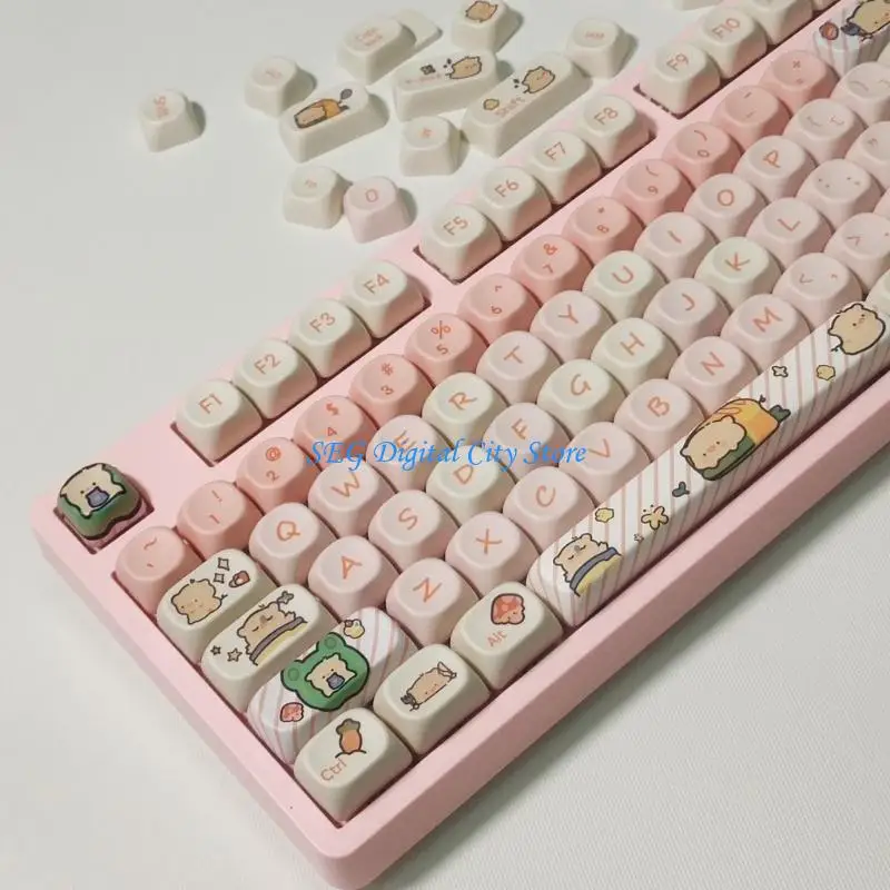 U75B Pink Pig 118Keys MOA Profile Keycaps PBT Dye-Sub Keycap for Mechanical Keyboards
U75B Pink Pig 118Keys MOA Profile Keycaps PBT Dye-Sub Keycap for Mechanical Keyboards
