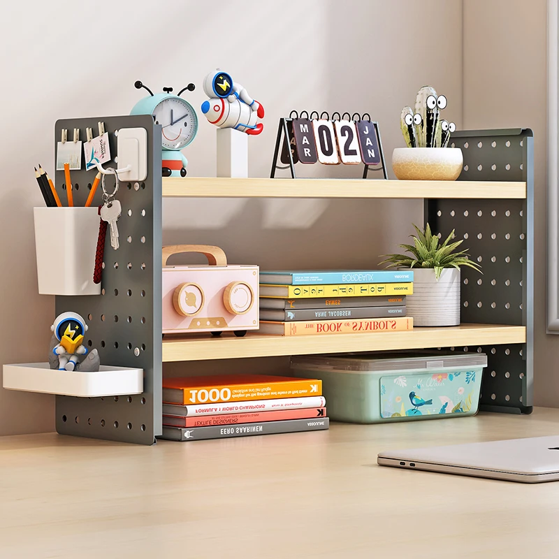 Desktop Organizer Ra Study Desk Storage elf Multi-layer Carbon Steel Hole Board Arrangement Frame for Books And Supplies
Desktop Organizer Ra Study Desk Storage elf Multi-layer Carbon Steel Hole Board Arrangement Frame for Books And Supplies