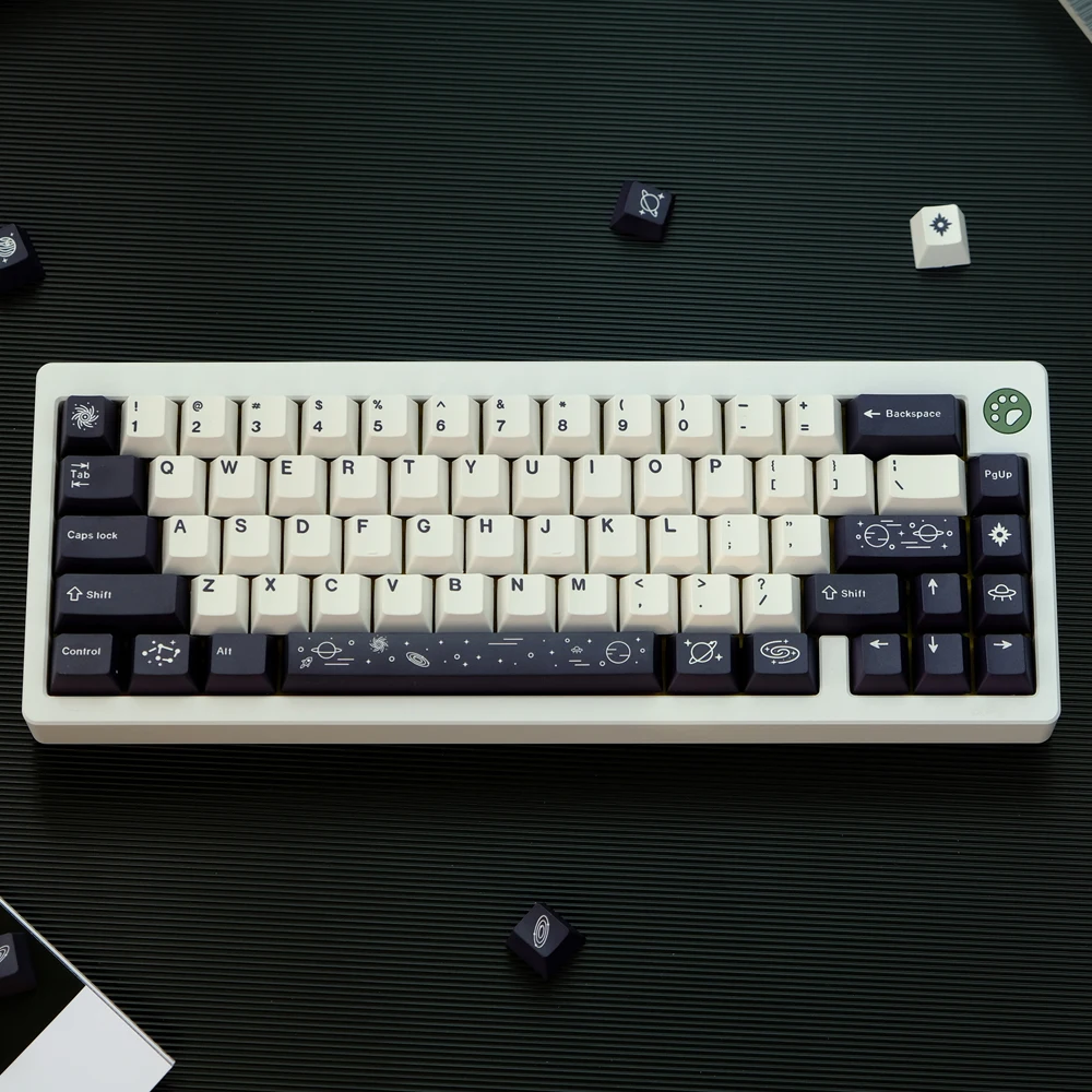 129 Keys White GMK Galaxy Keycaps Cherry Profile GMK Clone Keycap PBT Dye Sublimation Key Caps For MX Switch Mechanical Keyboard
129 Keys White GMK Galaxy Keycaps Cherry Profile GMK Clone Keycap PBT Dye Sublimation Key Caps For MX Switch Mechanical Keyboard