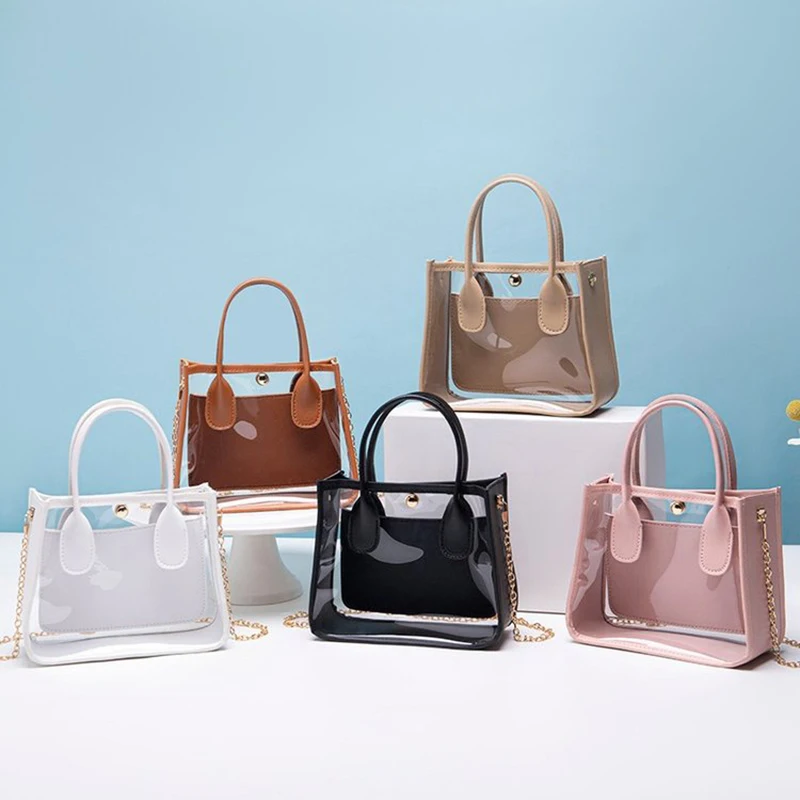 Fresh And Transparent Handbag Stylish Large Capacity Chain Crossbody Bag And Summer Beach Handbag
Fresh And Transparent Handbag Stylish Large Capacity Chain Crossbody Bag And Summer Beach Handbag