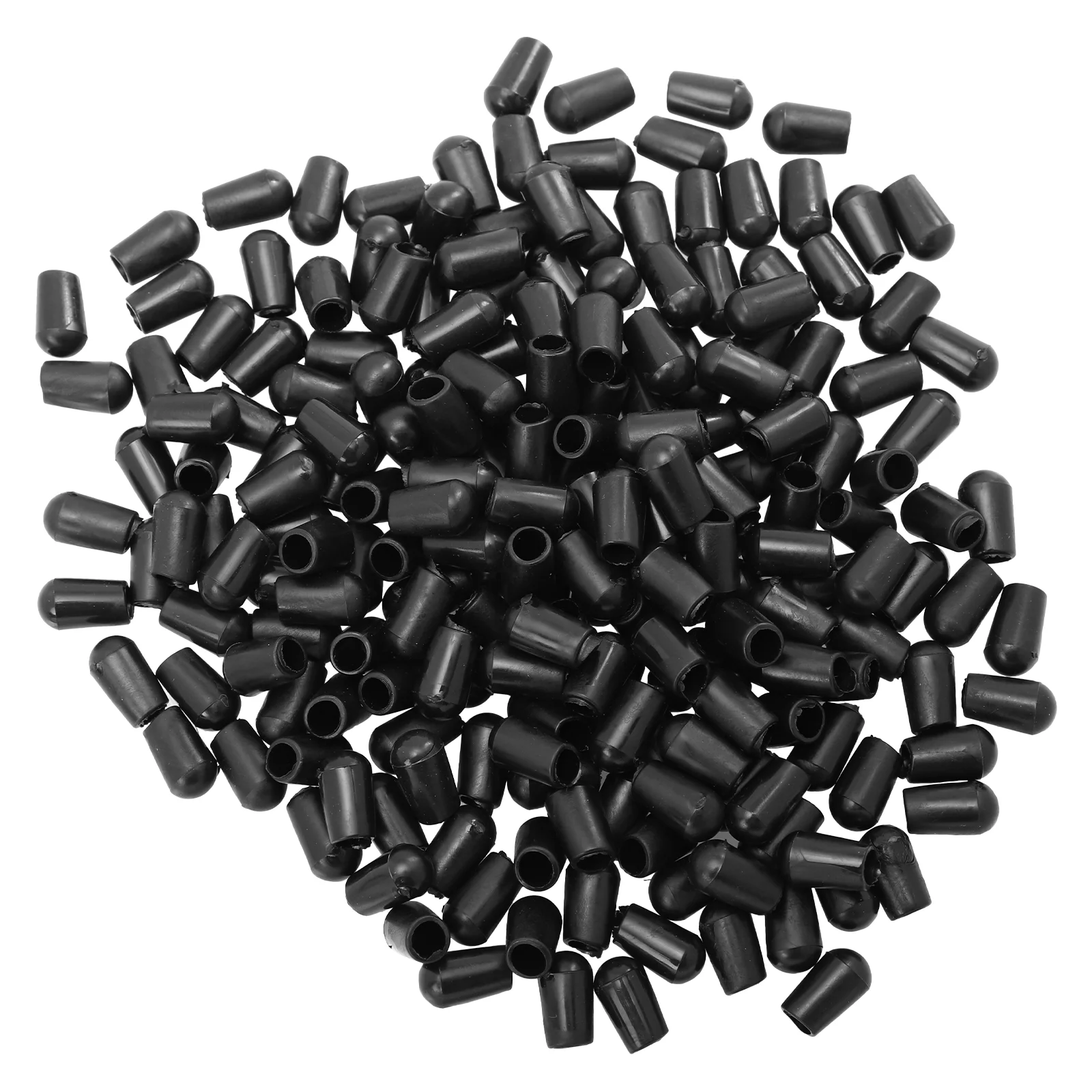 200 Pcs Round Head Rubber Sleeve Thread Protector Tip Tine Cover Caps End Frame Rack Prong Pvc
200 Pcs Round Head Rubber Sleeve Thread Protector Tip Tine Cover Caps End Frame Rack Prong Pvc