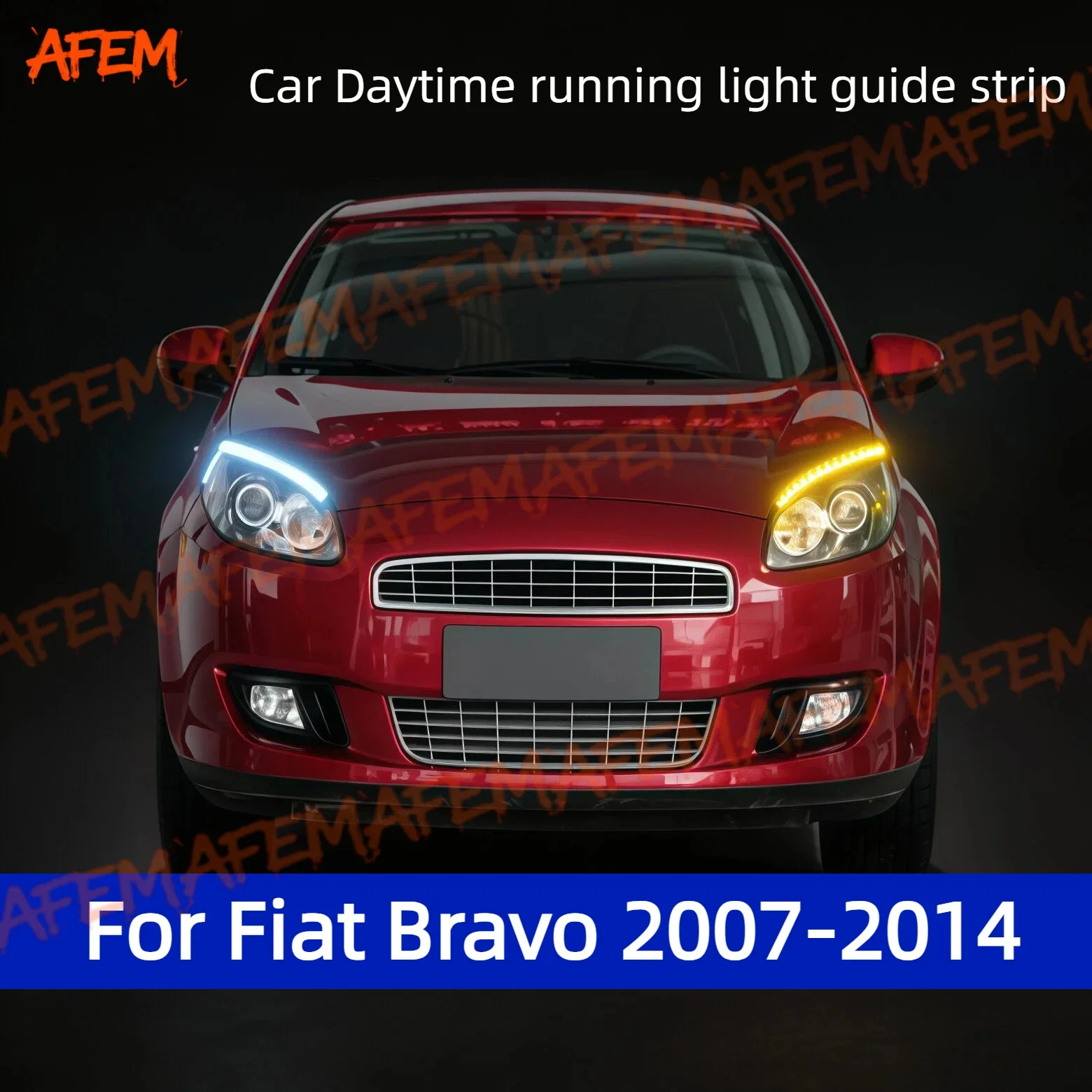 Daytime Running Light Guide Strip For Fiat Bravo 2007-2014 Auto LED DRL Daytime Running light Flexible Decorative Ambient Lamp
Daytime Running Light Guide Strip For Fiat Bravo 2007-2014 Auto LED DRL Daytime Running light Flexible Decorative Ambient Lamp