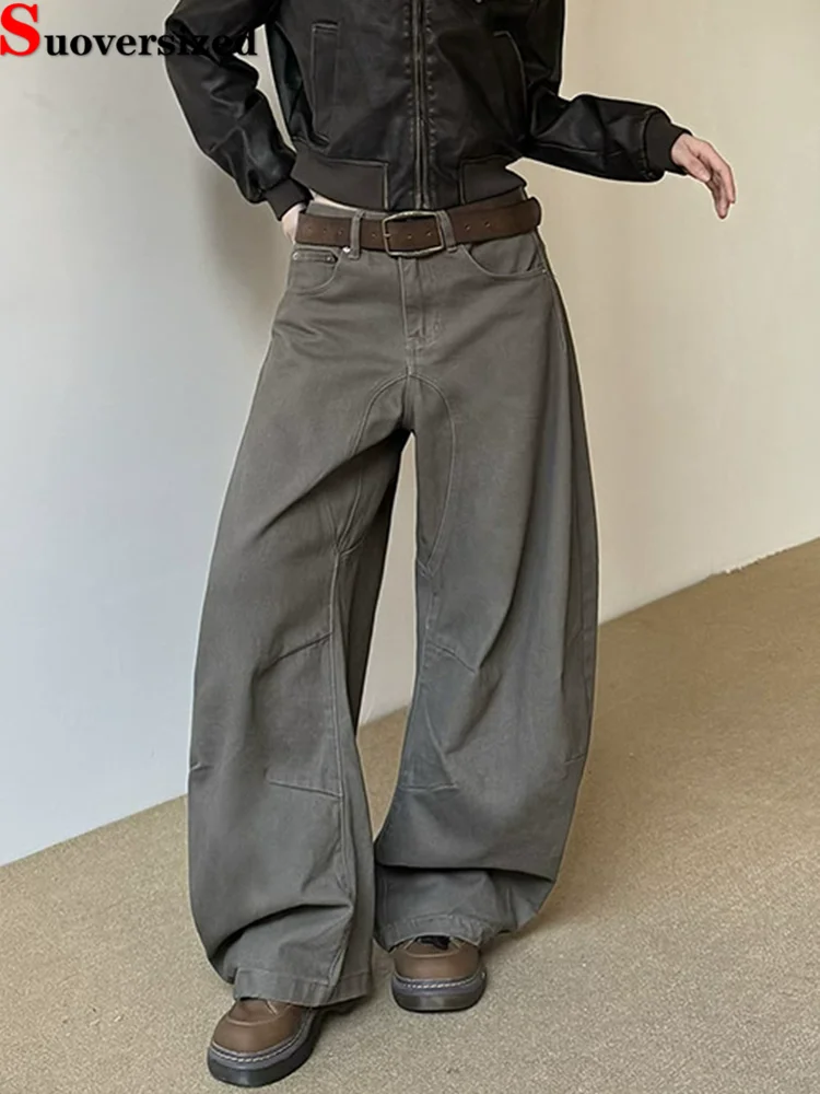 Wide Leg Vintage Low Waist Jeans Women's Casual Baggy New Streetwear Vaqueros Retro Loose Korean Fashion Denim Pants Hosen
Wide Leg Vintage Low Waist Jeans Women's Casual Baggy New Streetwear Vaqueros Retro Loose Korean Fashion Denim Pants Hosen