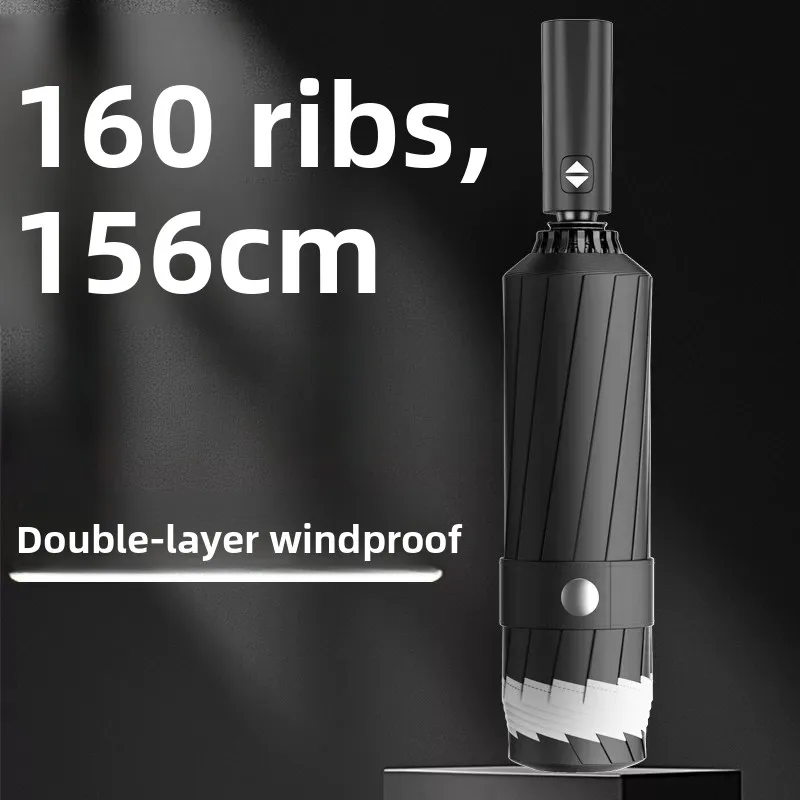Auatic Large Size Stainl Steel Umbrella Thiened Men's Version Reinforced Double Layer Rainproof Umbrella for Heavy Rain
Auatic Large Size Stainl Steel Umbrella Thiened Men's Version Reinforced Double Layer Rainproof Umbrella for Heavy Rain