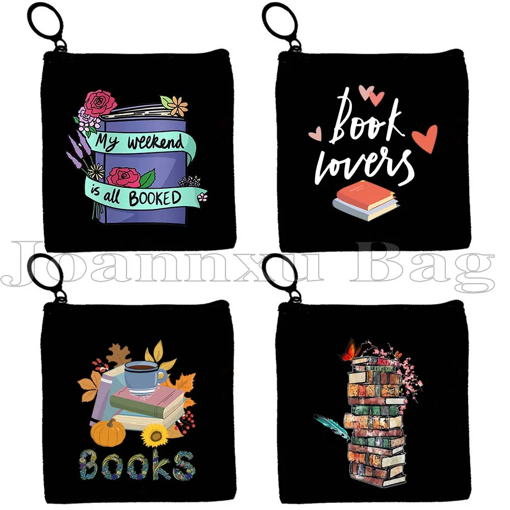 Floral Watercolor Stacked Books Flowery Read Banned Books Lover Library Canvas Coin Purse Key Case Small Bag Wallet Zipper Pouch
Floral Watercolor Stacked Books Flowery Read Banned Books Lover Library Canvas Coin Purse Key Case Small Bag Wallet Zipper Pouch