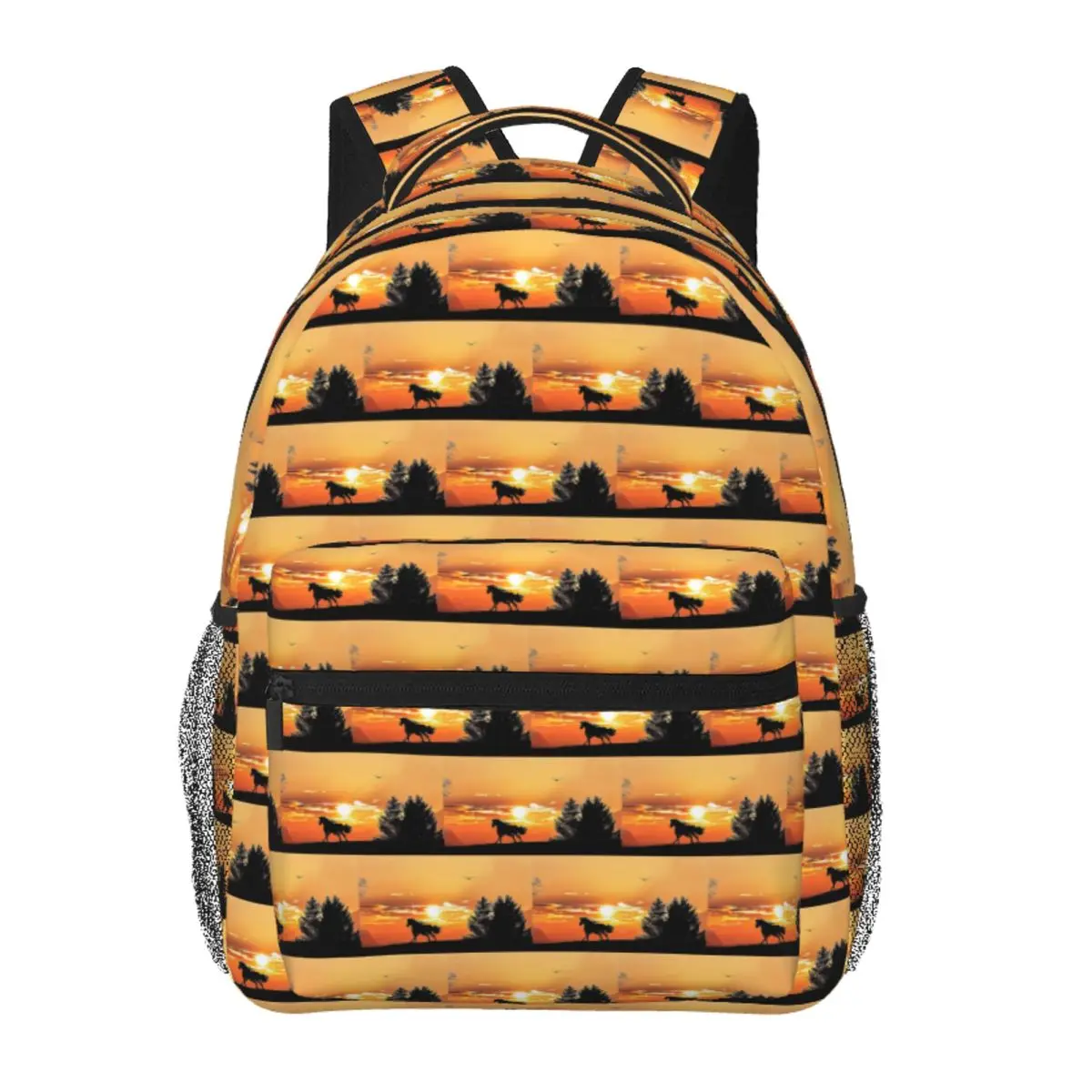 Wild Stallion Horse Sunset Digital Art Painting Backpack Student BookBag Kids School Bag Computer Shoulder Bags for Men Women
Wild Stallion Horse Sunset Digital Art Painting Backpack Student BookBag Kids School Bag Computer Shoulder Bags for Men Women