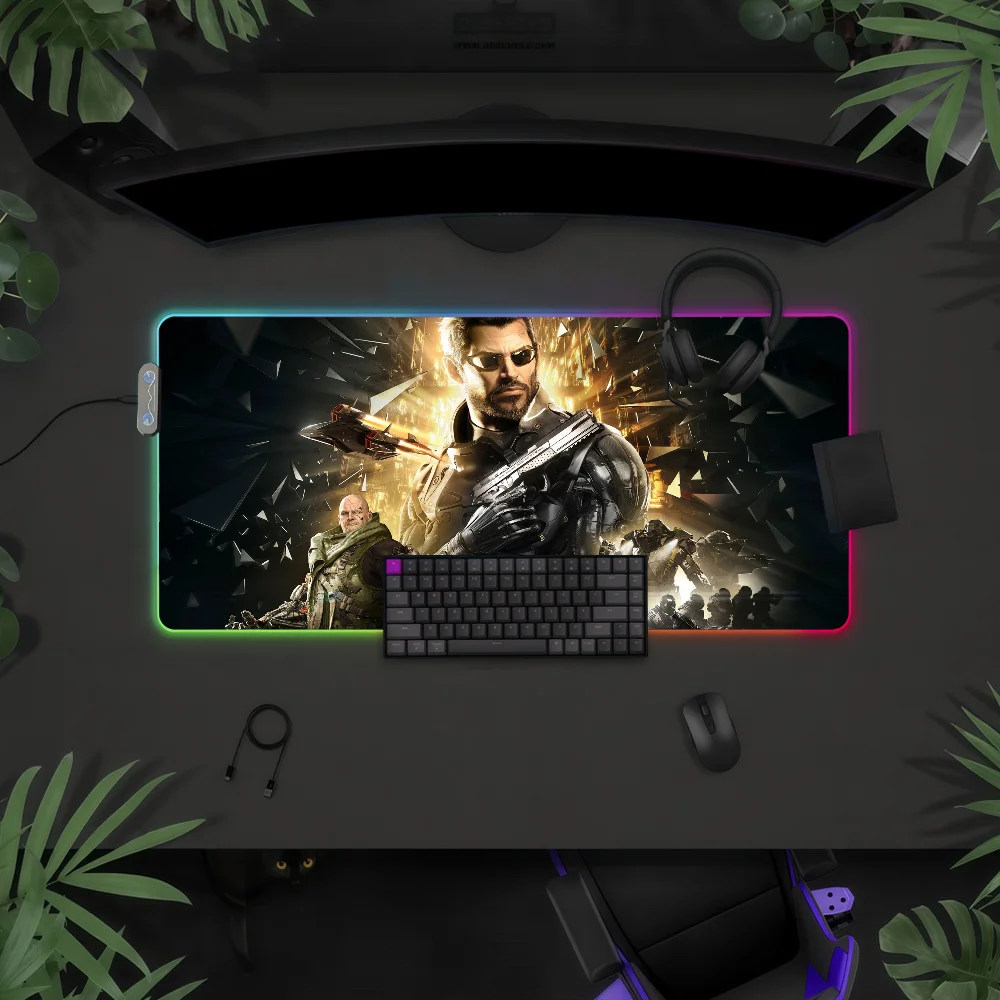 Gmae D-Deus Ex M-MachinaS Mouse Pad RGB LED Light Colorful Game Keyboard Non-slip Cover Desk-mat Surface Waterproof
Gmae D-Deus Ex M-MachinaS Mouse Pad RGB LED Light Colorful Game Keyboard Non-slip Cover Desk-mat Surface Waterproof