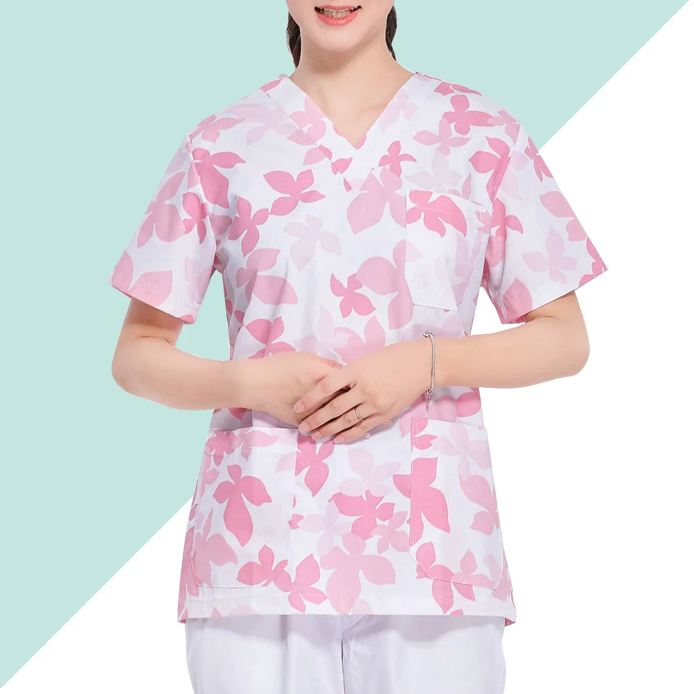 1 set 1 Set Maple Pattern Cotton Short Sleeve Hospital Uniform Two- Costume For Nurse Beautician Clinic -Neck
1 set 1 Set Maple Pattern Cotton Short Sleeve Hospital Uniform Two- Costume For Nurse Beautician Clinic -Neck