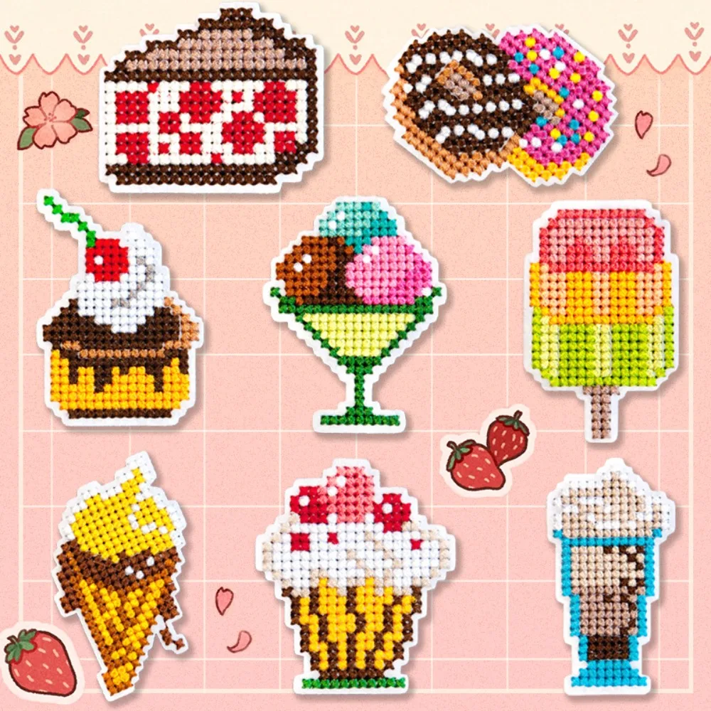 Embroidered Ice Cream Cake Pixel Wind Cloth Stickers Accessories Embroidery Patch Iron on Patches for Clothes Appliques Scp
Embroidered Ice Cream Cake Pixel Wind Cloth Stickers Accessories Embroidery Patch Iron on Patches for Clothes Appliques Scp