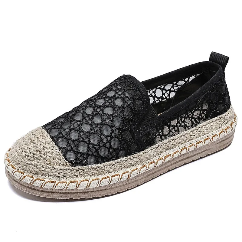 Luxurious Mao Ancient Shoes Women Flat Sole Women Hollow Thick Sole Casual Shoes Solid Color Breathable Espadrilles New Fashion
Luxurious Mao Ancient Shoes Women Flat Sole Women Hollow Thick Sole Casual Shoes Solid Color Breathable Espadrilles New Fashion