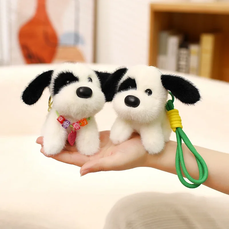 10cm Small Pendant Black and White Dog Doll Cute Bag Pendant Stuffed Kawaii Puppy With Bow Plushies Doll Plush Keychains Girl
10cm Small Pendant Black and White Dog Doll Cute Bag Pendant Stuffed Kawaii Puppy With Bow Plushies Doll Plush Keychains Girl