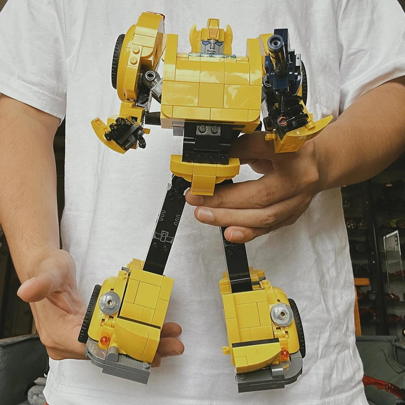 950PCS Yellow Robot Truck Car Building Blocks Truck Transformationed Autobot Deformation Assemble Bricks Toys Gift For Kid Adult
950PCS Yellow Robot Truck Car Building Blocks Truck Transformationed Autobot Deformation Assemble Bricks Toys Gift For Kid Adult