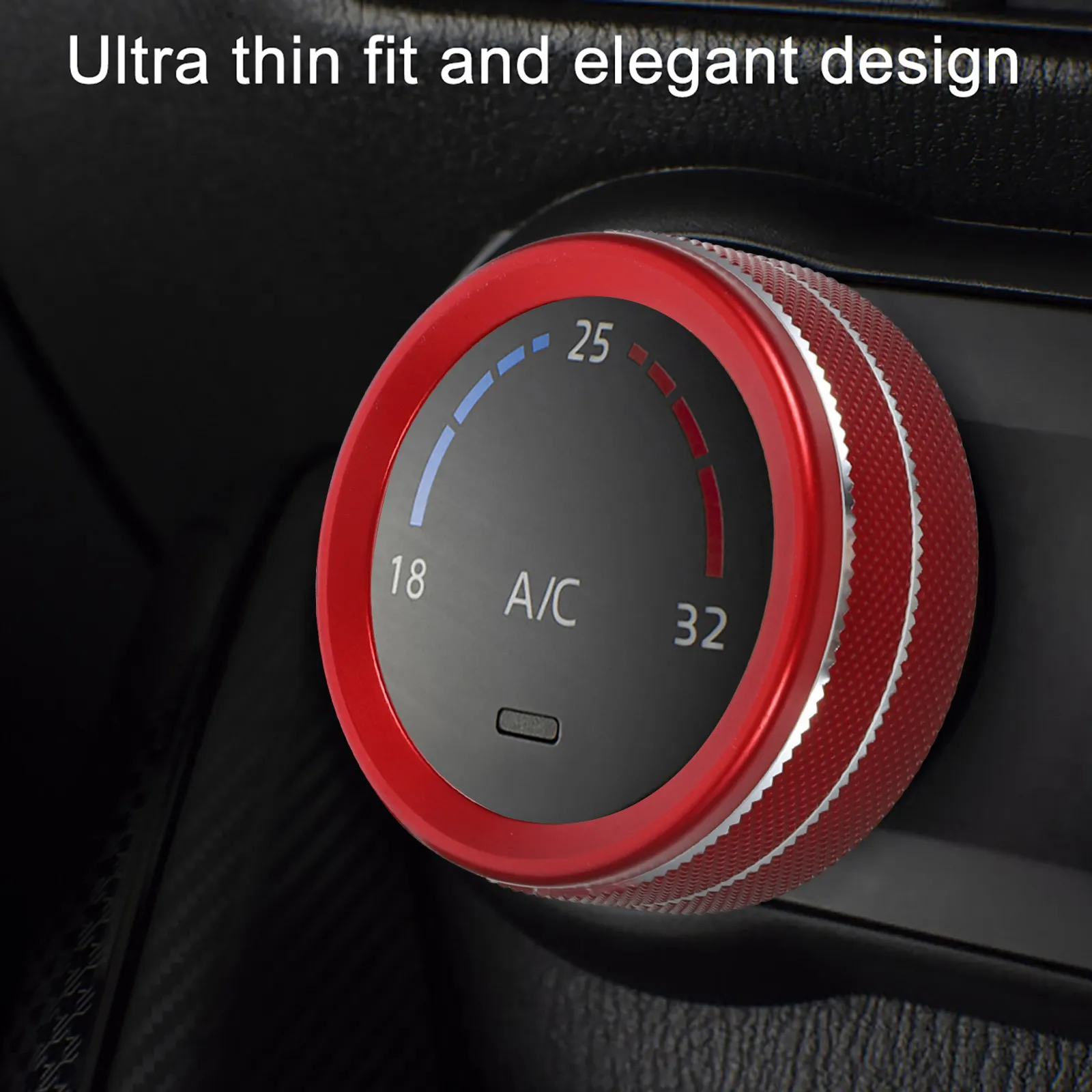 4Pcs Car Air Conditioning Knob Cover Trim Stylish Refined Modification Enhance Vehicle Interior Aesthetic Air Conditioner Cover
4Pcs Car Air Conditioning Knob Cover Trim Stylish Refined Modification Enhance Vehicle Interior Aesthetic Air Conditioner Cover