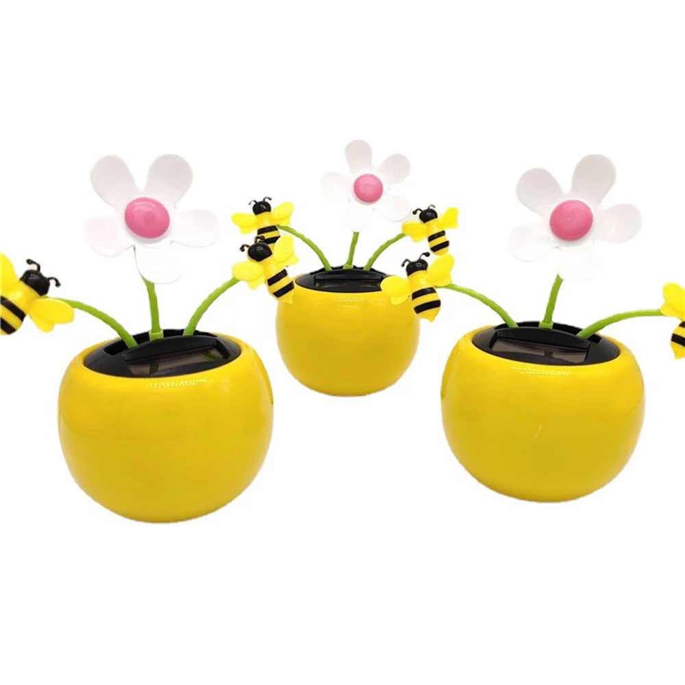 Office Cute Insect Honey Bee Car Dashboard Decor Bobble Solar Toy Solar Powered Sunflower Ornament Dancing Sun Flower
Office Cute Insect Honey Bee Car Dashboard Decor Bobble Solar Toy Solar Powered Sunflower Ornament Dancing Sun Flower