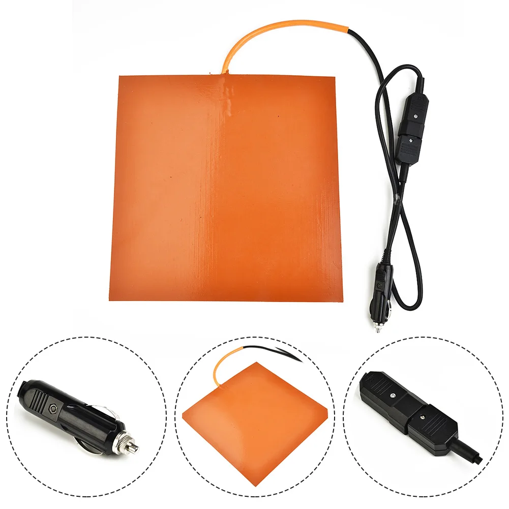 Orange Heating Pad Thermal 150W Electric Silicone Tool 100cm Cord 28*28cm Flexible Insulation cloth Accessory
Orange Heating Pad Thermal 150W Electric Silicone Tool 100cm Cord 28*28cm Flexible Insulation cloth Accessory