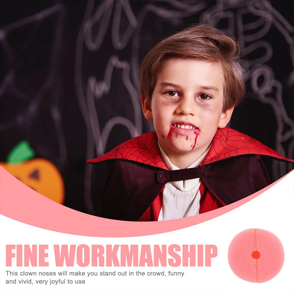 40Pcs Cosplay Sponge Nose Props Compact Clown for Fancy Dress Stage Performance Festival Gift Portable Comfortable
40Pcs Cosplay Sponge Nose Props Compact Clown for Fancy Dress Stage Performance Festival Gift Portable Comfortable