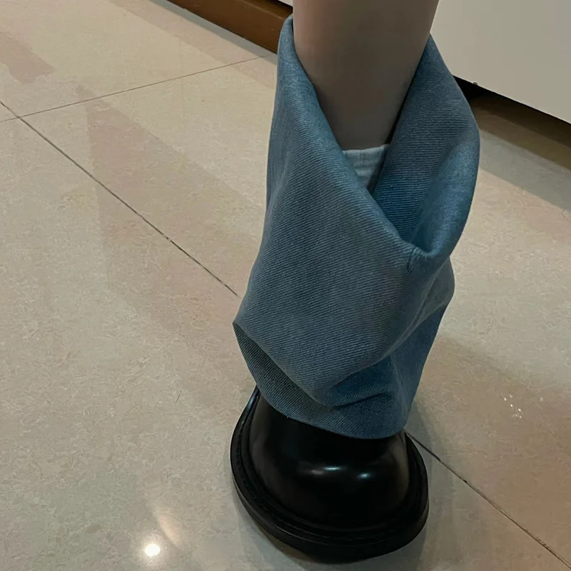 Big Head Ugly Cute Thick soled Martin Boots Women's Thick High Heels Jeans Pipe Boots Small Short Boots Women's Single Boots
Big Head Ugly Cute Thick soled Martin Boots Women's Thick High Heels Jeans Pipe Boots Small Short Boots Women's Single Boots