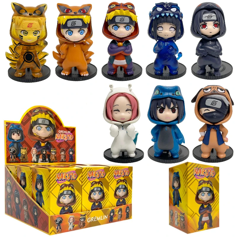Anime Naruto Q Version Figure Uzumaki Naruto Kakashi Sasuke Itachi Sakura PVC Model Doll Blind Box Ornament Collectible Toy Gift
Anime Naruto Q Version Figure Uzumaki Naruto Kakashi Sasuke Itachi Sakura PVC Model Doll Blind Box Ornament Collectible Toy Gift