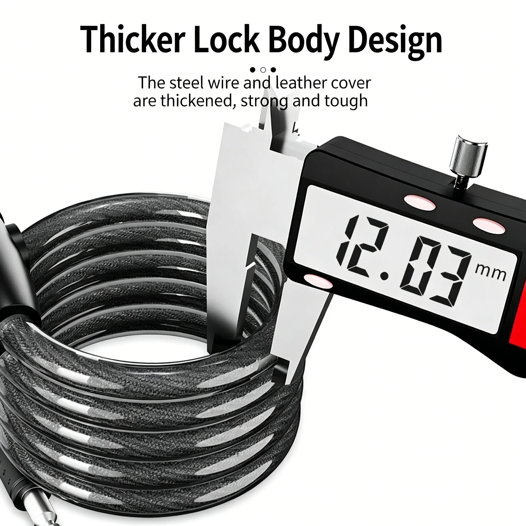 Portable Anti Theft Bicycle Chain Lock Heavy Duty Safety Anti Lost Fixed Lock Accessory for Electric Scooter E-bike
Portable Anti Theft Bicycle Chain Lock Heavy Duty Safety Anti Lost Fixed Lock Accessory for Electric Scooter E-bike