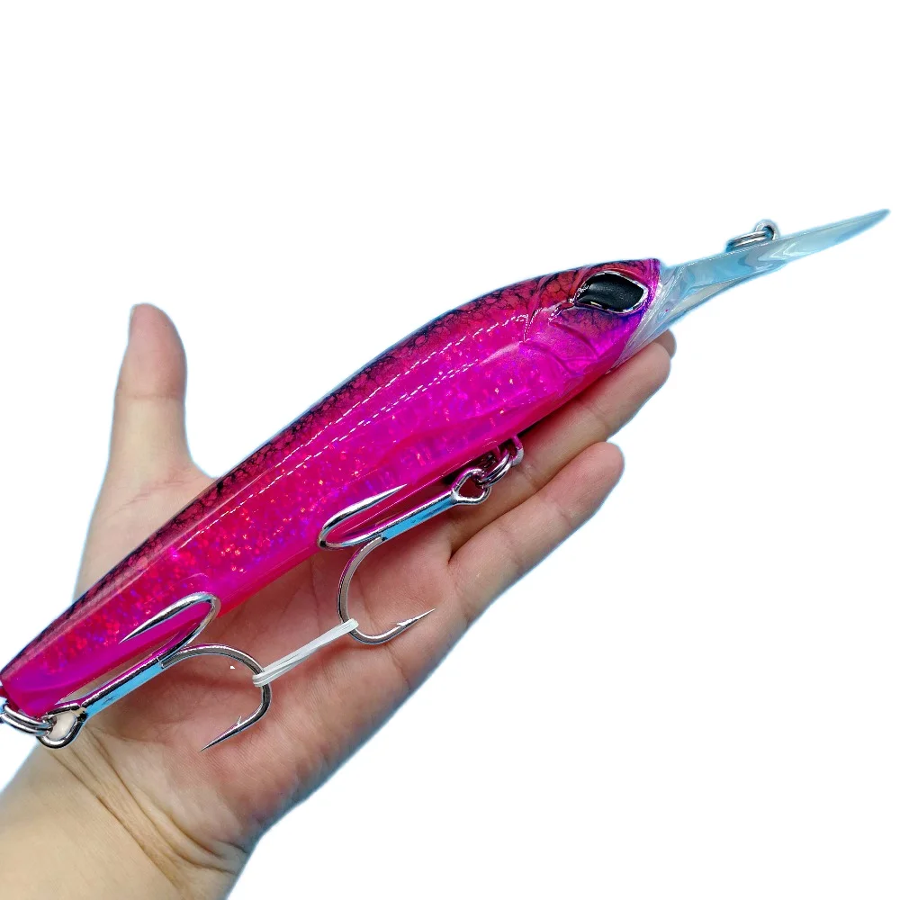 180mm/90g ABS Material Saltwater Trolling Lure Artificial Hard Bait with Sinking Depth for Ocean Boat Fishing
180mm/90g ABS Material Saltwater Trolling Lure Artificial Hard Bait with Sinking Depth for Ocean Boat Fishing